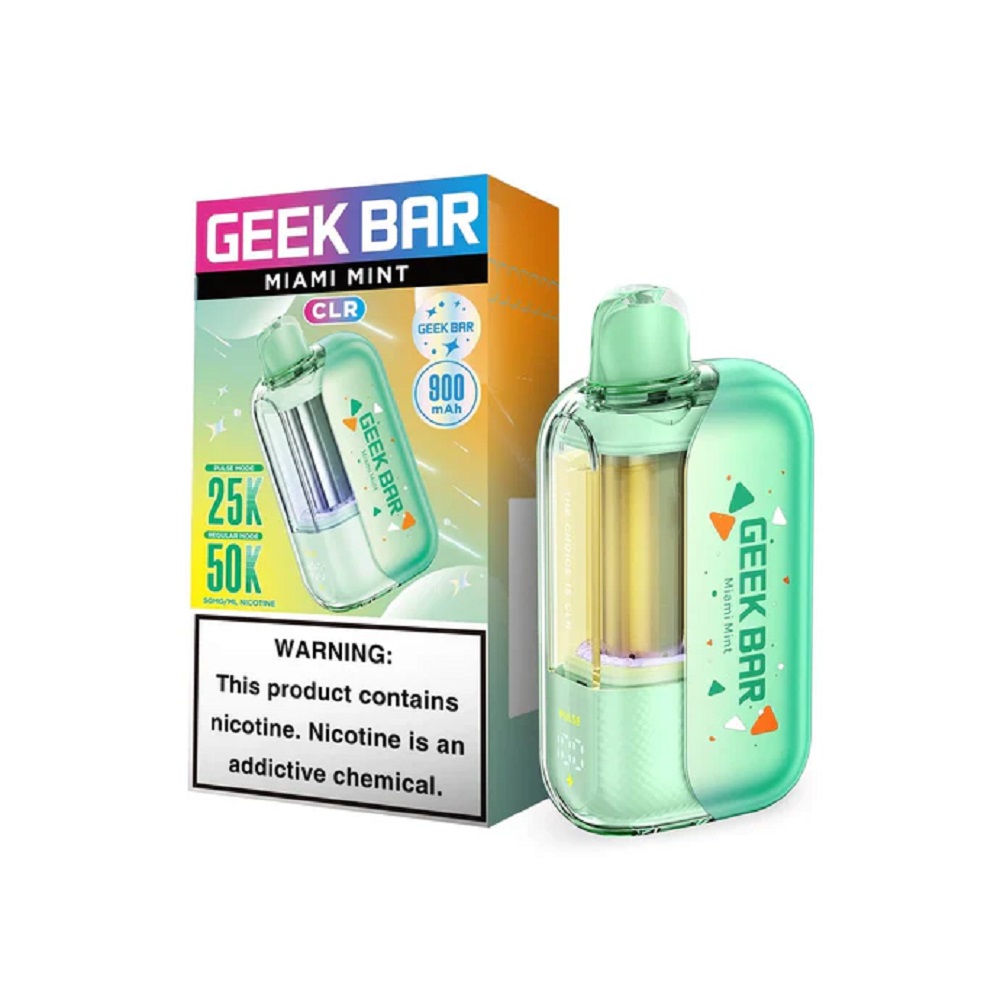Geek Bar CLR 50,000 Puffs 5pk